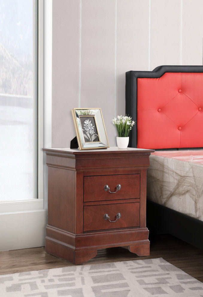 Louisphillipe Nightstand, Cherry
