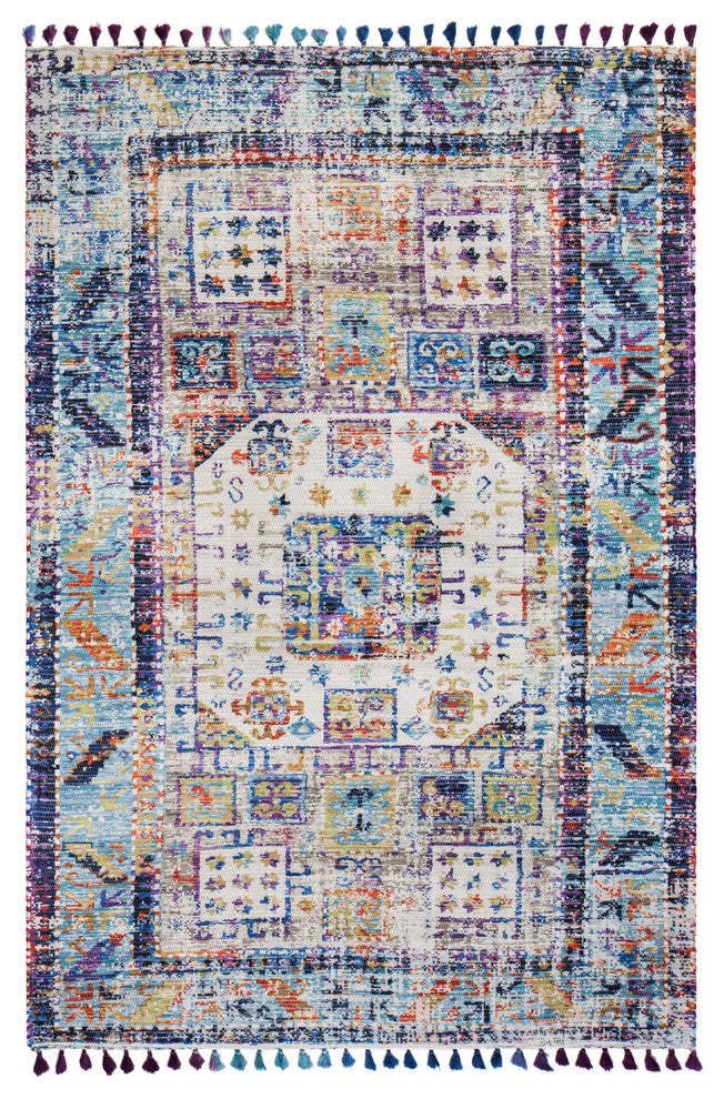 Dena Distressed Area Rug, 5''x7''6"