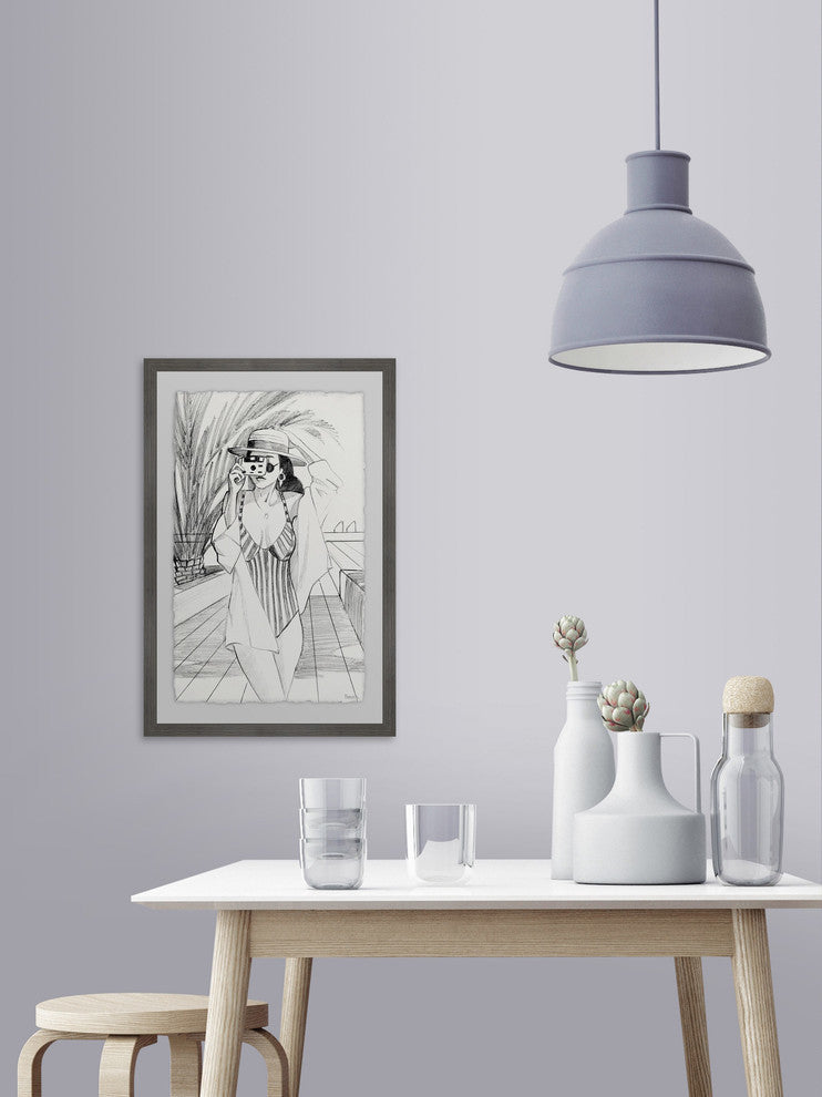 "Capture the Moment" Framed Painting Print, 24"x36"