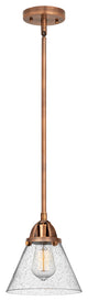 INNOVATIONS LIGHTING 288-1S-AC-G44-LED Large Cone 1 Light 7.75 inch Mini Pendant