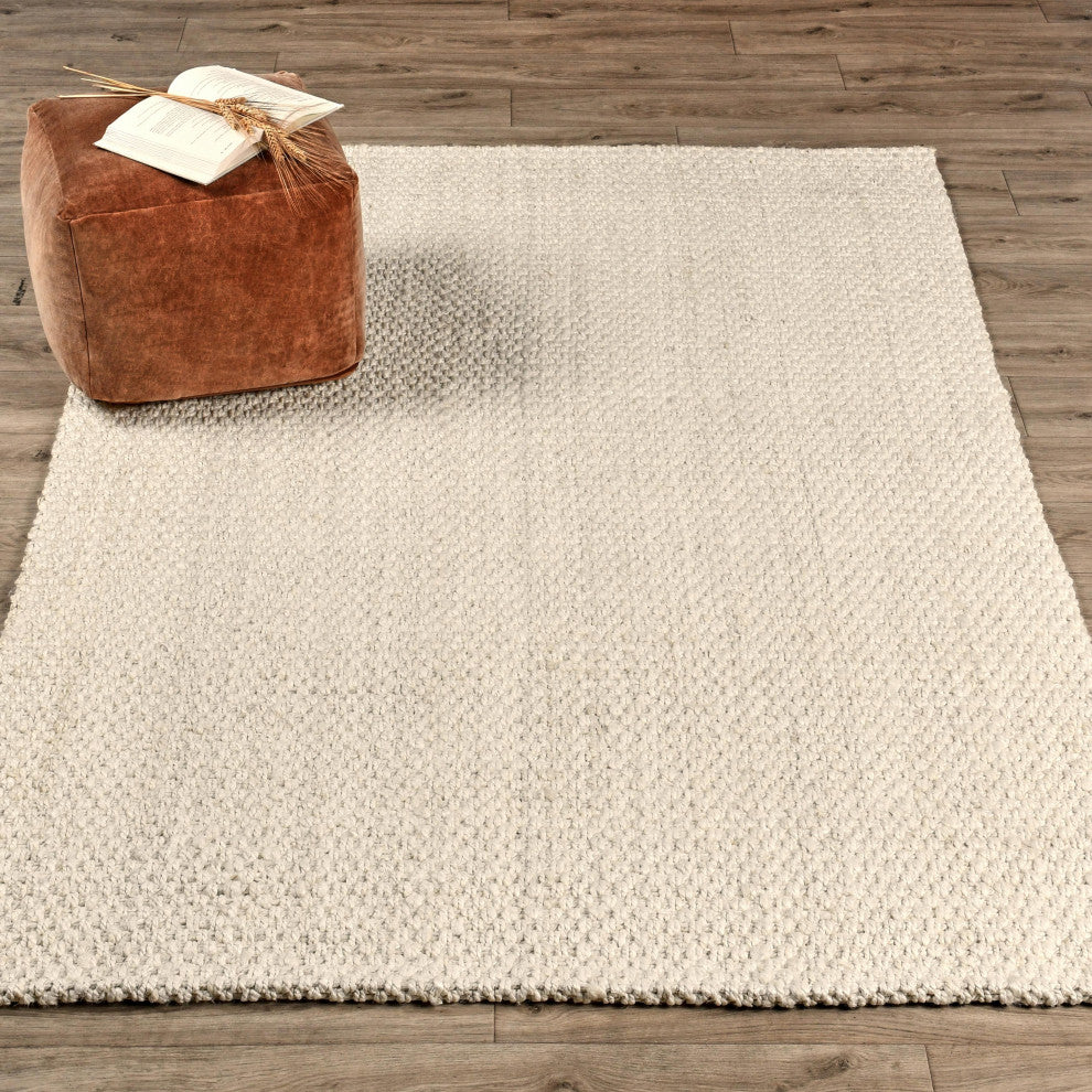 Panama Handwoven Jute Sustainable Area Rug, 5x8