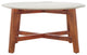 Safavieh Samie Coffee Table, White/Walnut