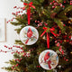 Cardinal and Pine Ornament, 12-Piece Set