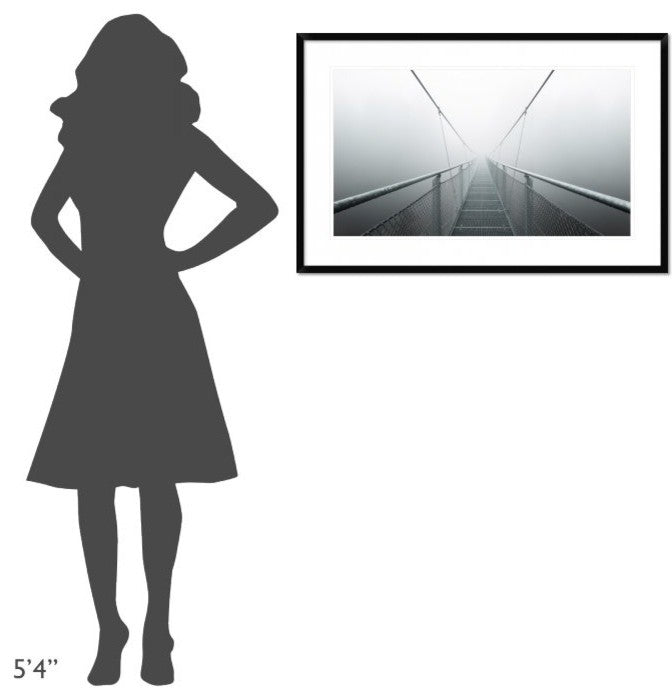 "The Path To Infinity" Framed Digital Print by Max Zimmermann, 38x24"