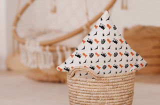 Halloween Critters Accent Pillow Removable Insert, Traditional Orange, 16"x16"