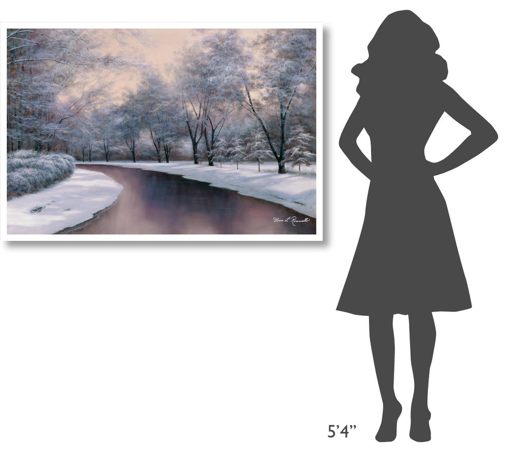 "Winter Sunlight" Digital Paper Print by Diane Romanello, 50"x34"