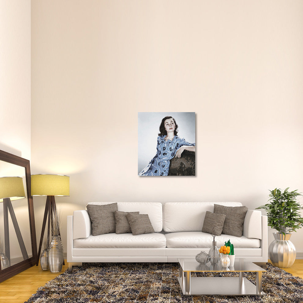 "Jean Simmons" Stretched Canvas Giclee by Hollywood Photo Archive, 32x36"