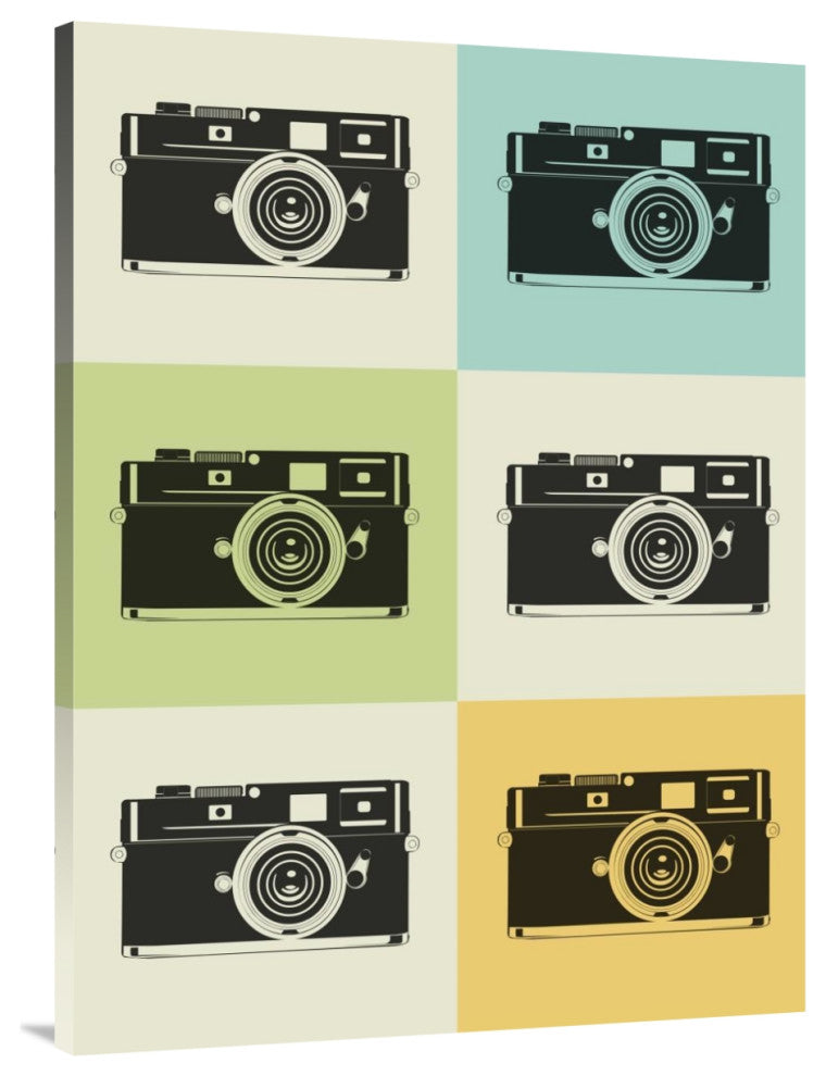 "Camera Grid" Poster Fine Art Print