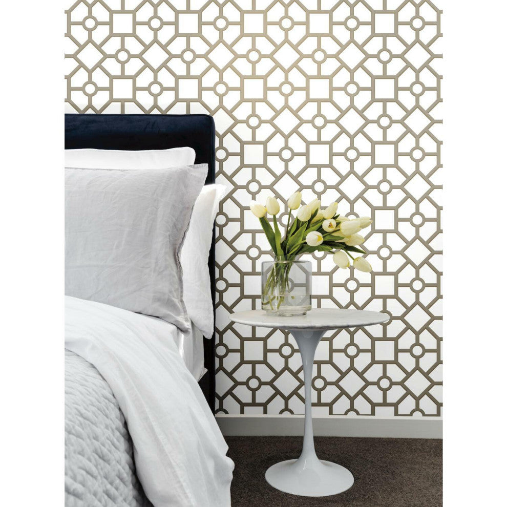 Hedgerow Trellis Peel and Stick Wallpaper