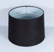 12" Suede Hardback Lamp Shade, Black
