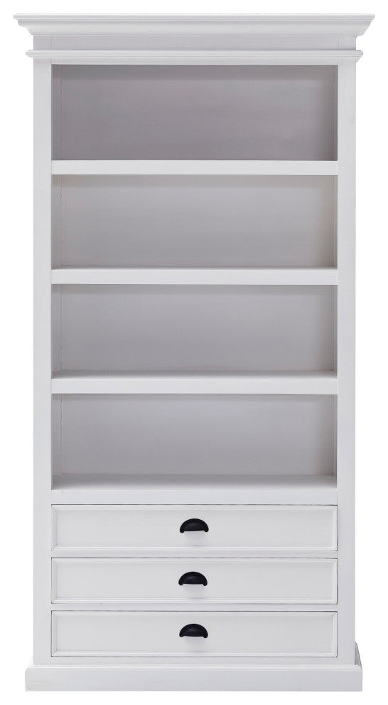 Classic White Bookcase