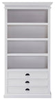 Classic White Bookcase