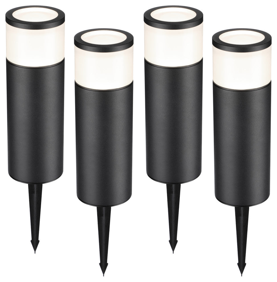 4 Pack LED Pathway Light, 5W Low Voltage, 4000K Cool White