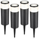 4 Pack LED Pathway Light, 5W Low Voltage, 4000K Cool White