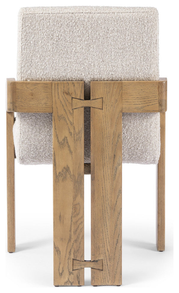 Roxy Dining Armchair Somerton Ash, Smoked Grey