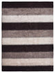HAND KNOTTED LOOM SILK AREA RUGS-6'x9',Rectangle,Brown Beige,Contemporary