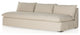 Grant Slipcover Armless Sofa-94"-Natural