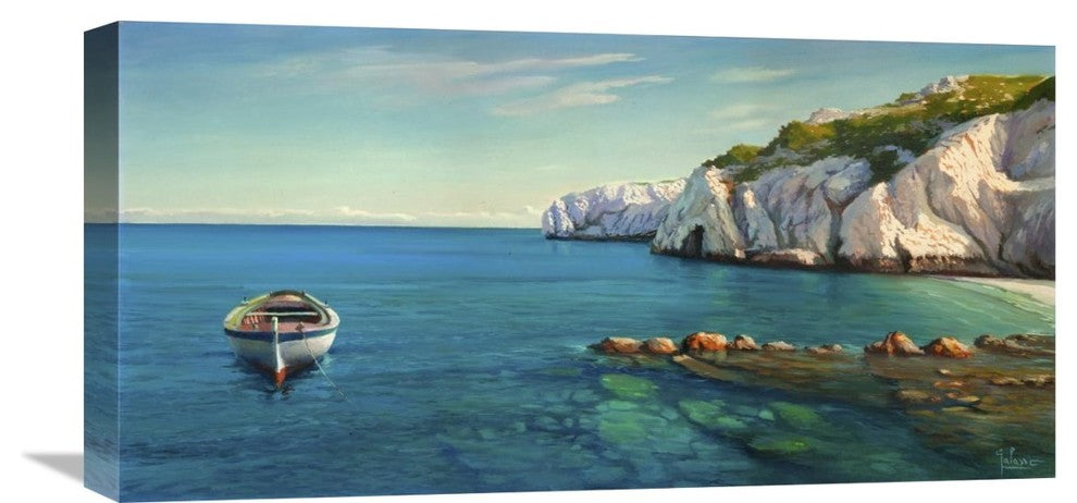 "Caletta mediterranea" Artwork, 24"x12"