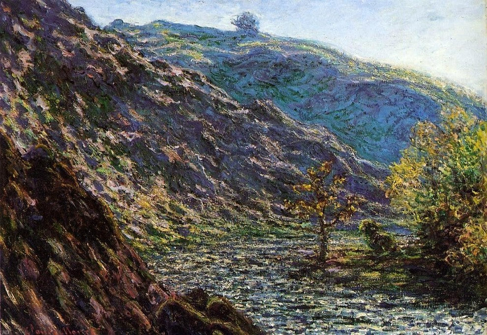 Claude Oscar Monet The Old Tree at the Confluence Wall Decal Print