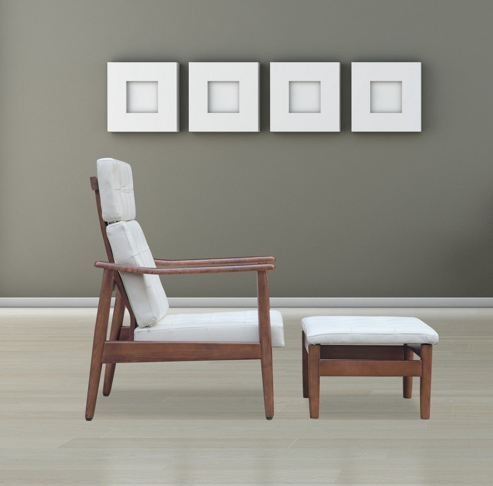 Modern Classics Vod Lounge Set, White