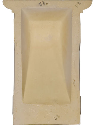 6 1/2"W x 3 3/8"D x 9"H Leandros Corbel