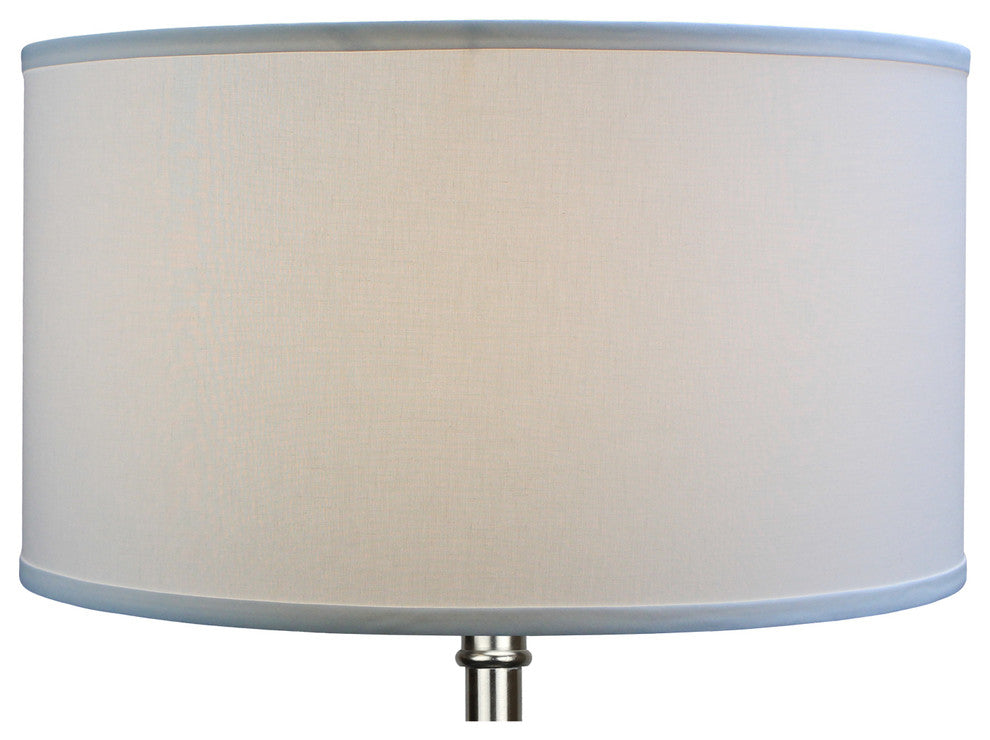 Fenchel Shades, 20"x20"x11" Spider Attachment Drum Lamp Shade, Linen