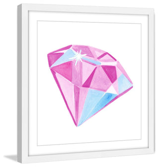 "Diamond" Framed Painting Print