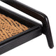 Single-Tier Black Stand With 3-Pair Rubber Boot Tray Irish Lion