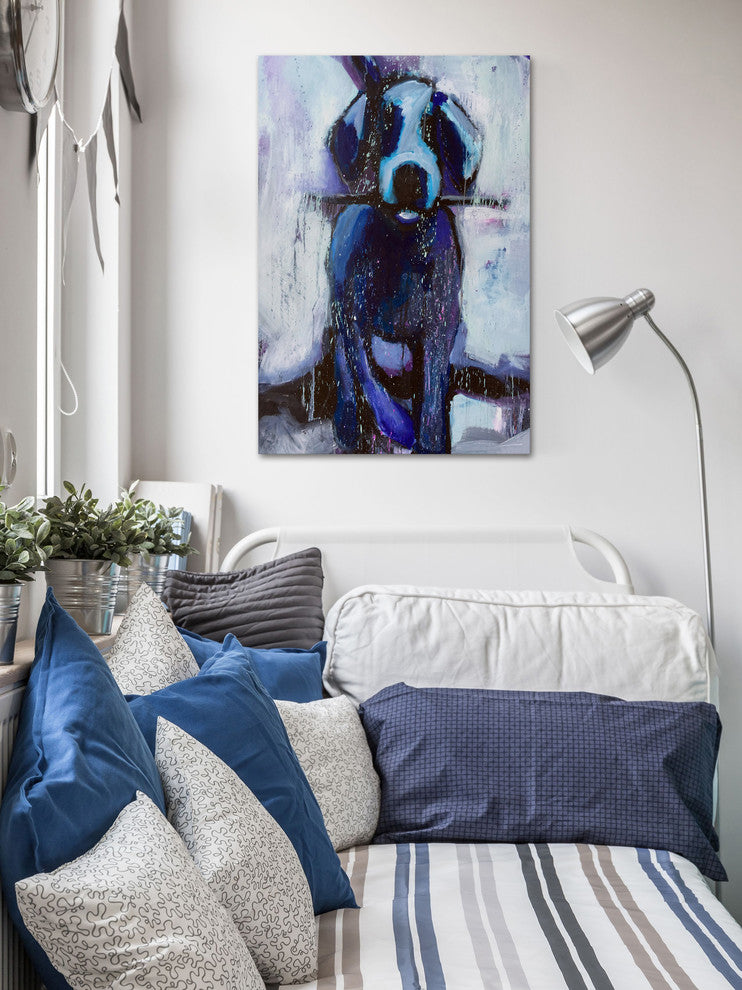 "Unstoppable" Painting Print on Wrapped Canvas, 24"x36"