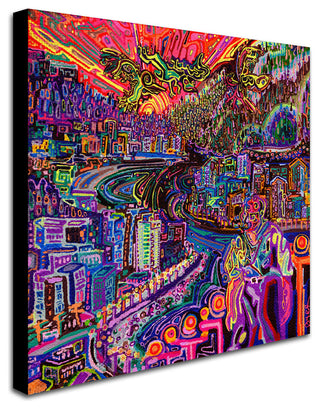 Josh Byer 'Hobo' Canvas Art, 35x35