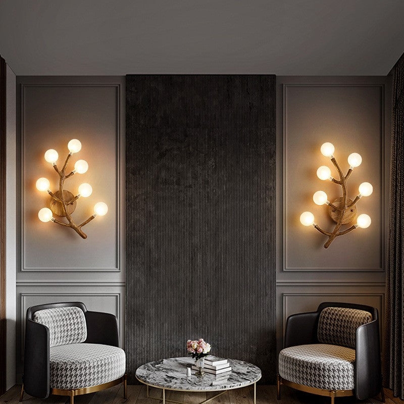 Sagunto | One Horn LED Wall Lamp, Right