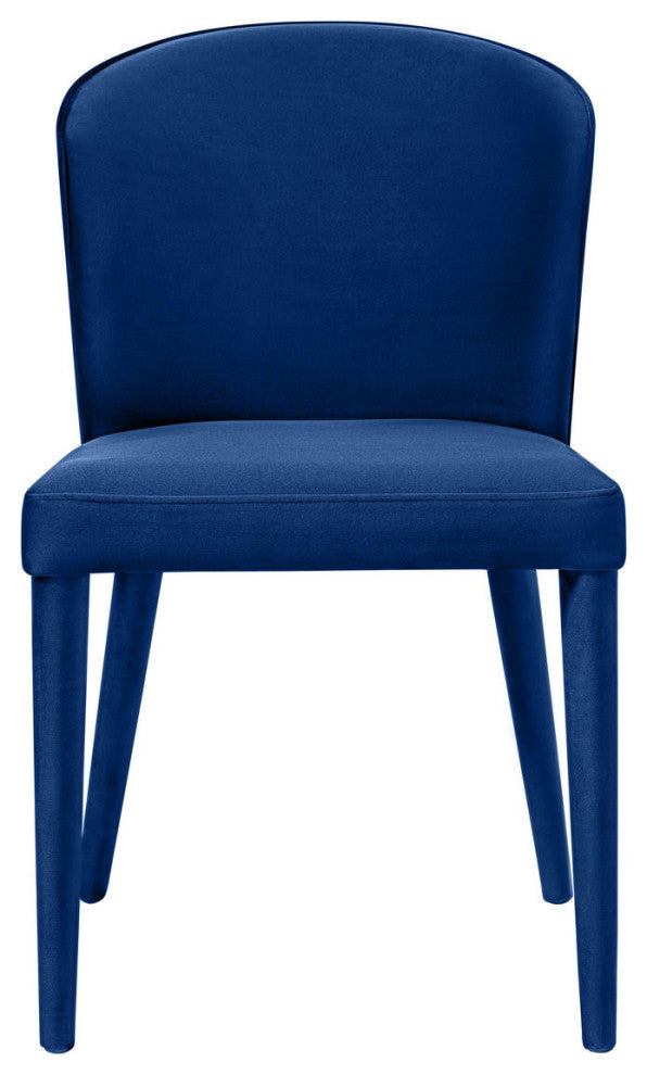 TOV Furniture Metropolitan Navy Velvet Chair