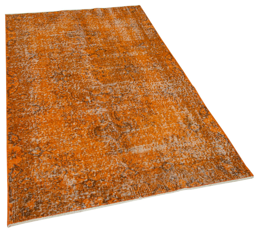 Rug N Carpet - Handmade Oriental 3' 8" x 6' 4" Antique Small Area Rug