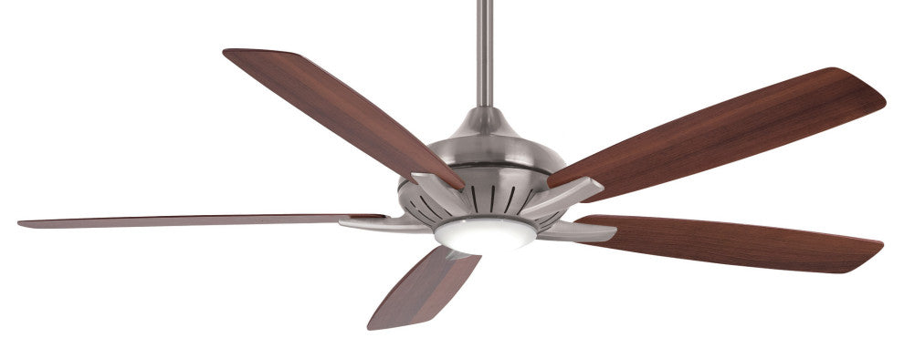 MinkaAire Dyno XL Dyno XL 60" 5 Blade Indoor Smart LED Energy - Brushed Nickel