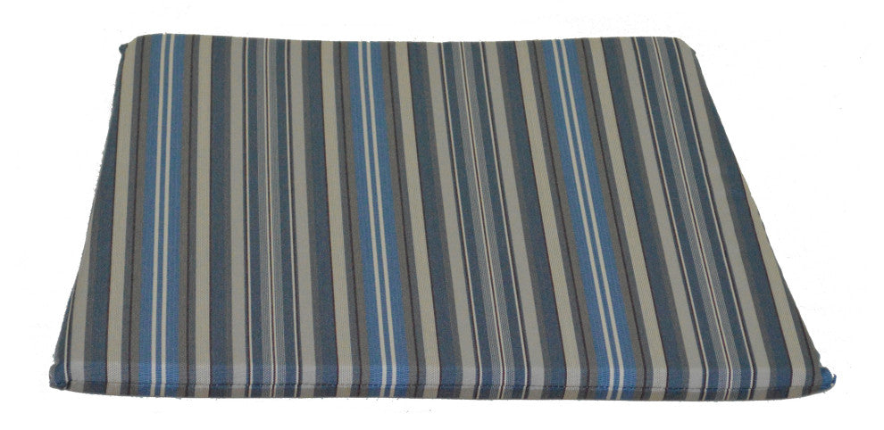 Rocker Seat Cushion, Blue Stripe