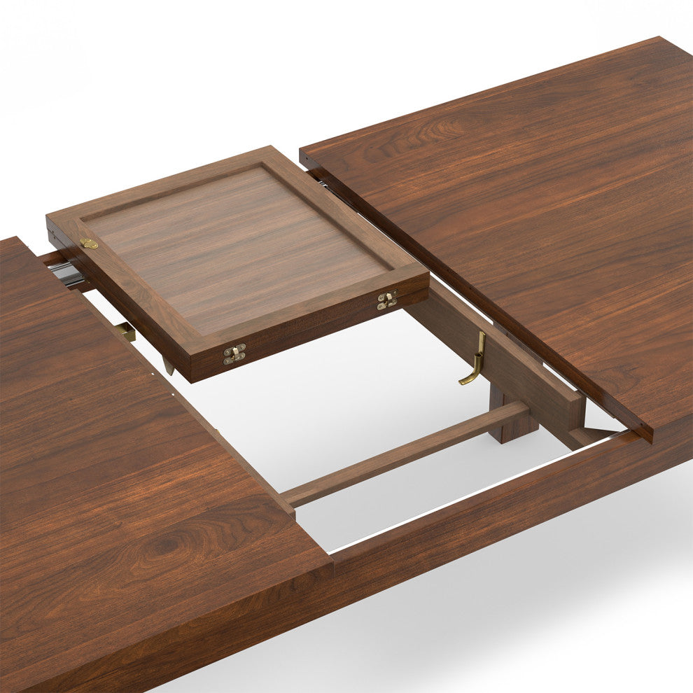 Wilson Extendable Dining Table, Walnut Veneer