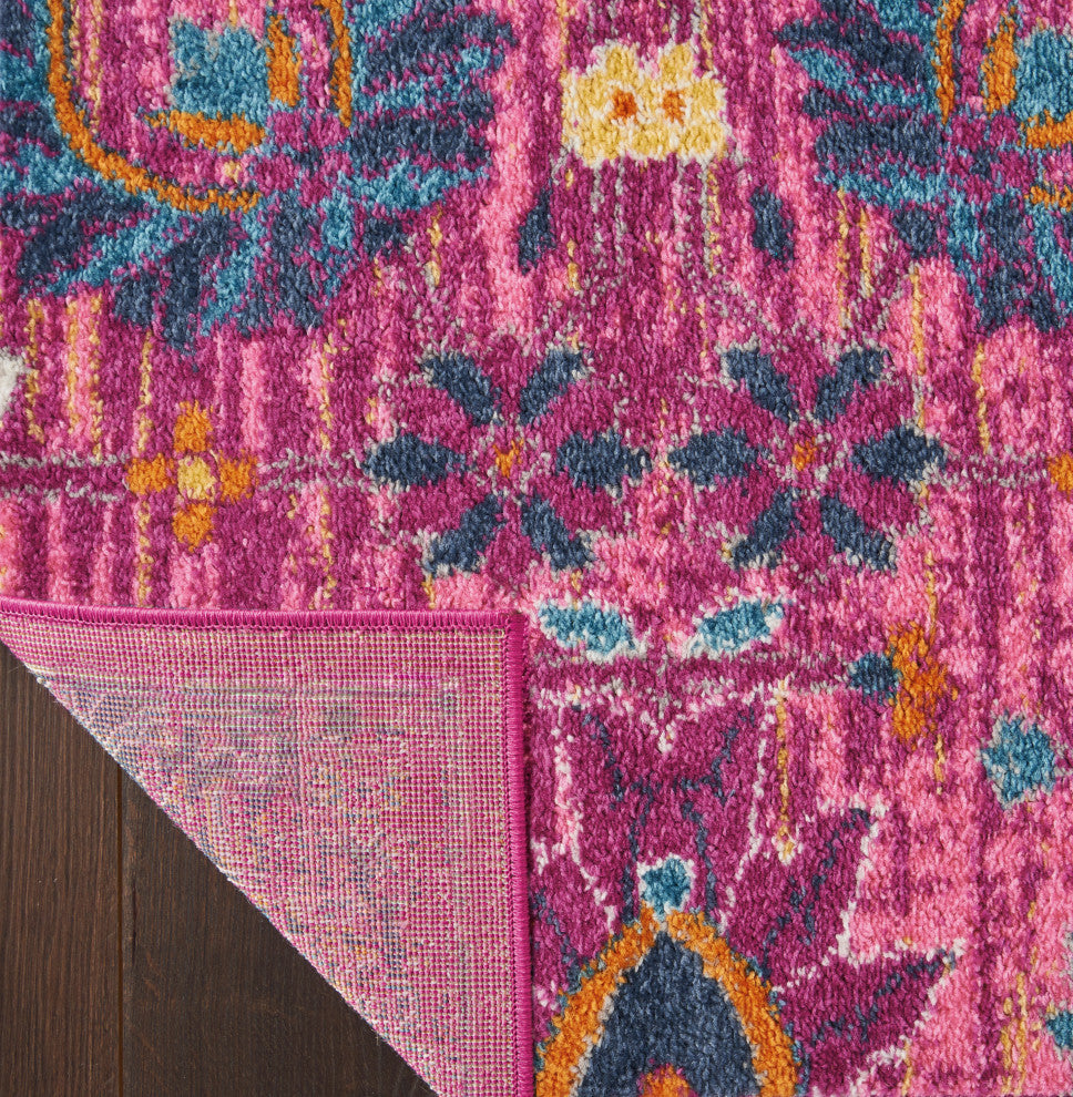 Nourison Passion 9' x 12' Fuchsia Bohemian Indoor Area Rug