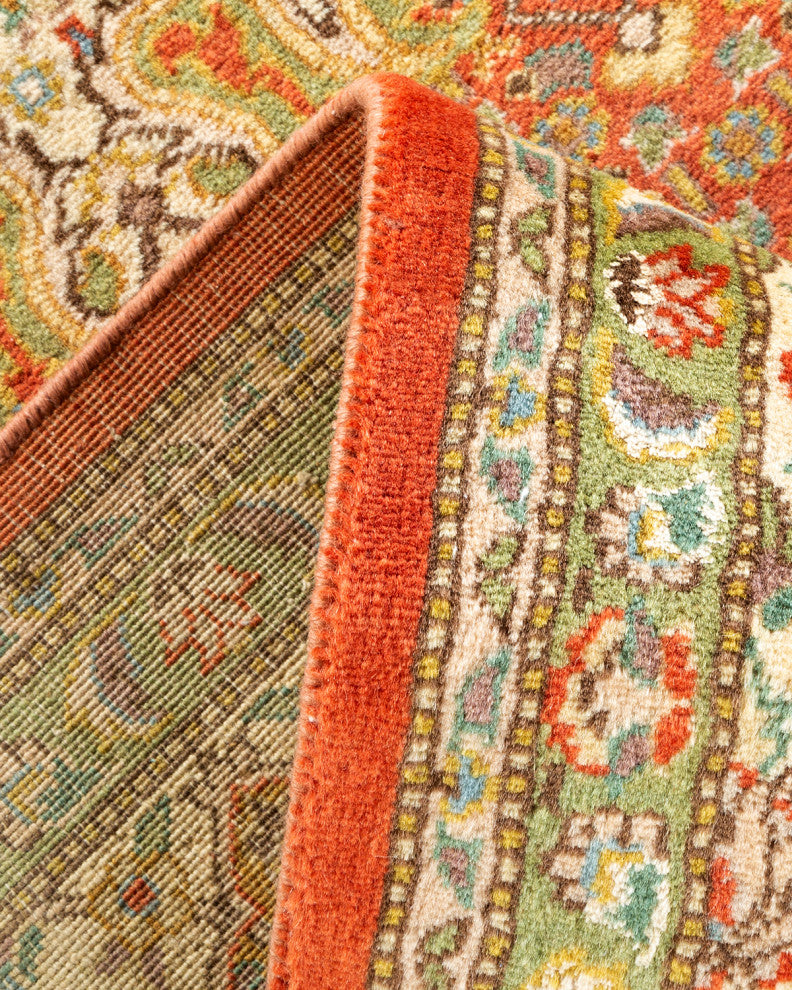 Mogul, One-of-a-Kind Hand-Knotted Area Rug Pink, 5' 8" x 8' 0"