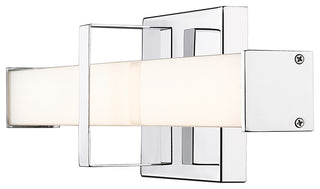 Elon 19" LED Bath Bar, Chrome With Opal Glass