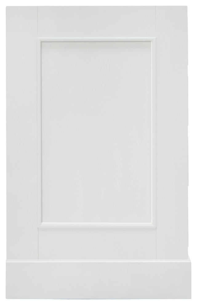 Ariel Stafford 72" Double Sink Bathroom Vanity Base, White