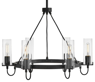 Hinkley Ryden Medium Chandelier, Black