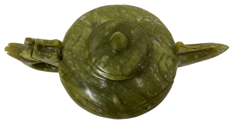 Consigned 20th Century Chinese Jade 9 pieces Tea set