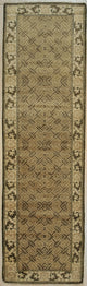 Green Transitional All Over Ningxia Area Rug