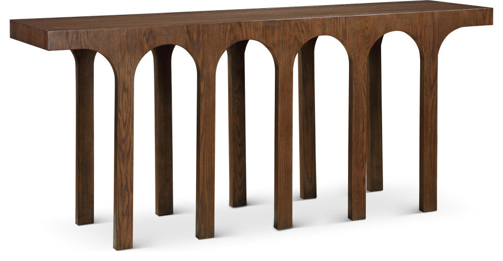 Westfield Console Table, Black, 58" Wide, Brown, 70"wide, Console Table