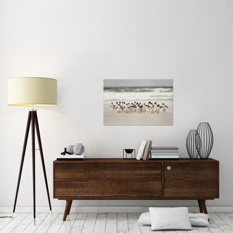 "Desembarco" Stretched Canvas Giclee by Joan Gil Raga, 36x24"