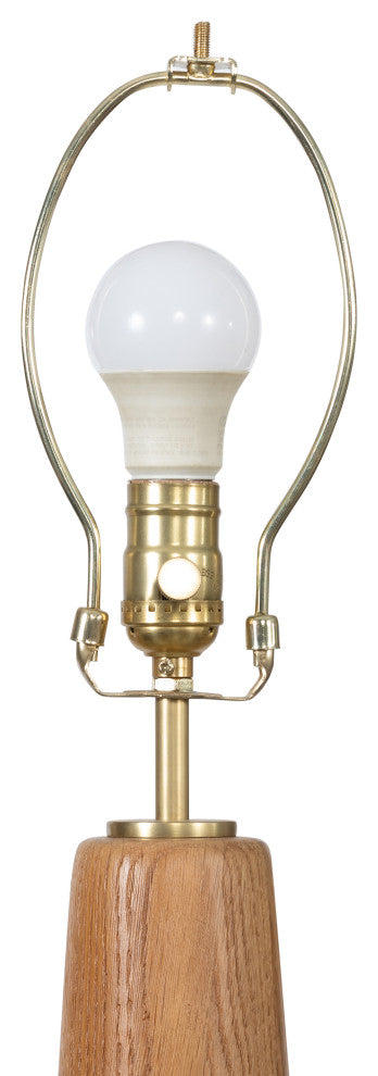 Nora Floor Lamp-Light Oak