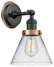 INNOVATIONS LIGHTING 203BK-BPAC-HRAC-G42 Large Cone 1 Light Mixed Metals Sconce