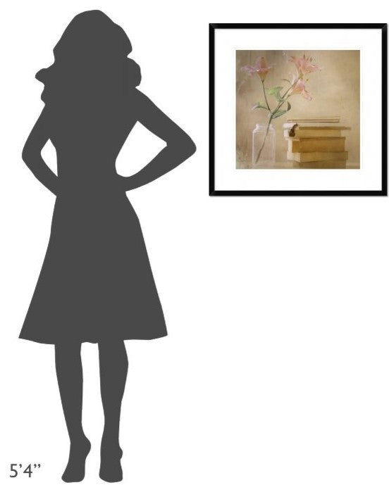 "Slowly But Surely" Framed Digital Print by Delphine Devos, 26"x26"