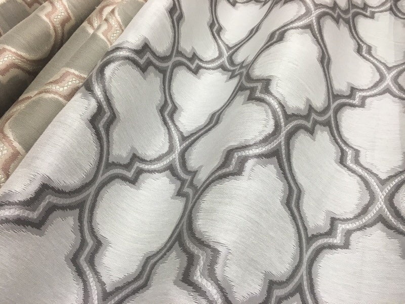 Pleated Drapery Panel, Fabric and Cotton Lining, 85"x96"