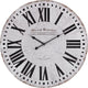 Sterling 171-005 Aged White Wall Clock